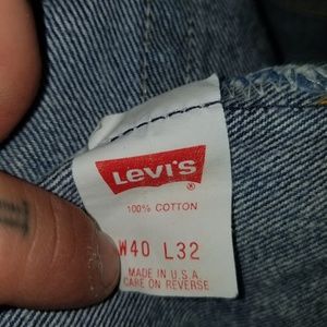 Vintage 501 red tag Levi's
